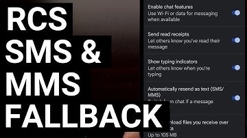 Enable SMS and MMS Fallback for RCS in the Google Messages App