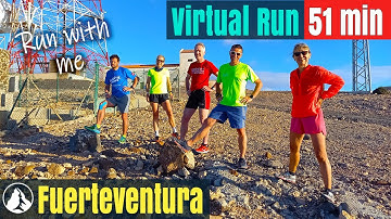 2022 Fuerteventura Morro Jable - Antenne | Running Video für Laufband Training | Virtual Run #18