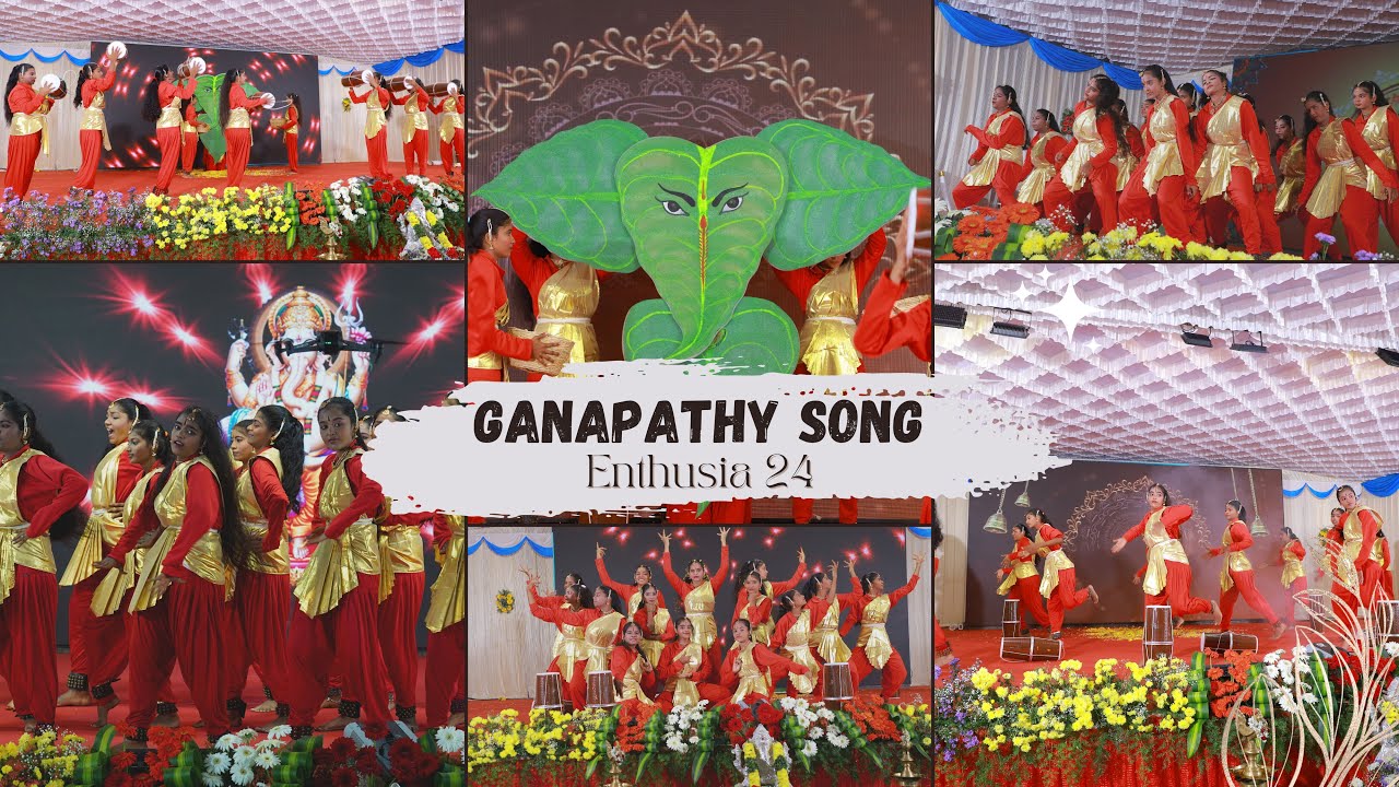 Ganapathy Song Enthusia 24 Annual Day Celebration 2024 - YouTube