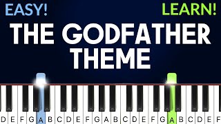 The Godfather Theme Song | EASY Piano Tutorial