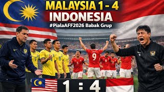 malaysia14 Indonesia  Garuda Menggila Kemenangan Besar Di Aff Suzuki Cup 2026