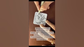 Tangle Repertoire - SPRINGKLE Join me Beginners Workshop - https://www.sandhyamannestudio.com/