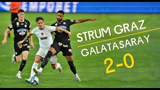 Strum Graz 2-0 Galatasaray (GENİŞ ÖZET)