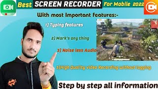 Best Screen Recorder for mobile | Android best screen recorder 2022 screenshot 4