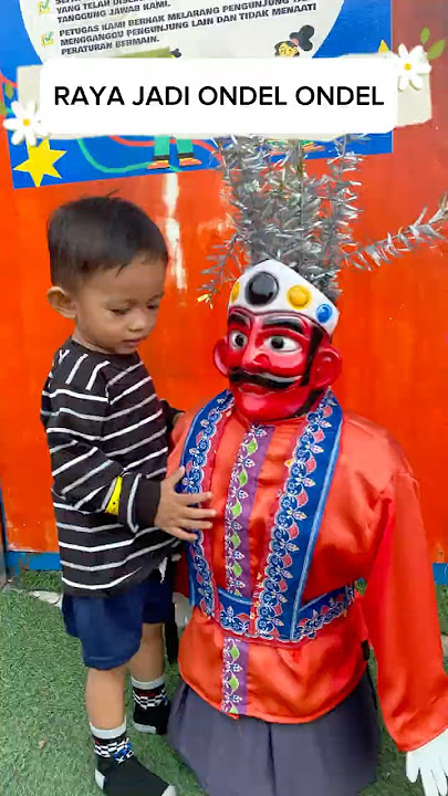 RAYA JADI ONDEL-ONDEL BETAWI #ondelondel #ondelondelkecil #fyp #shorts #berani #raya #beranda#budaya