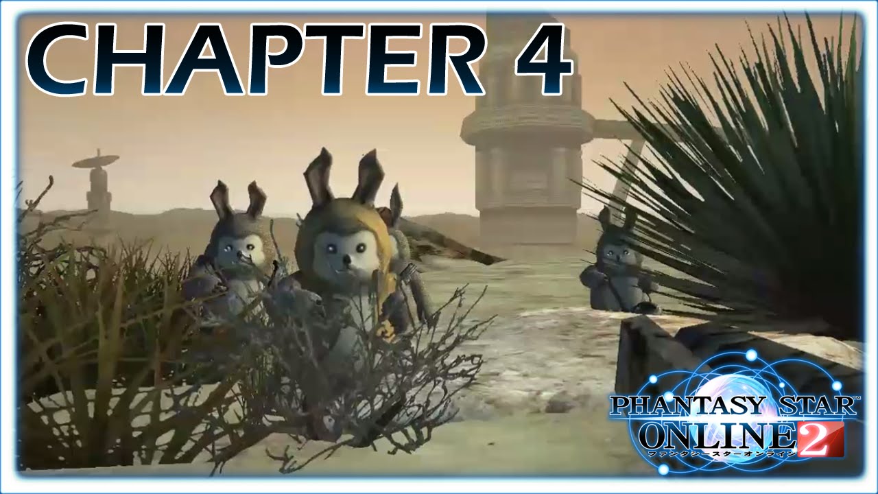 CHAPTER 4 - PSO2 All Story Cutscenes [English Sub] - YouTube