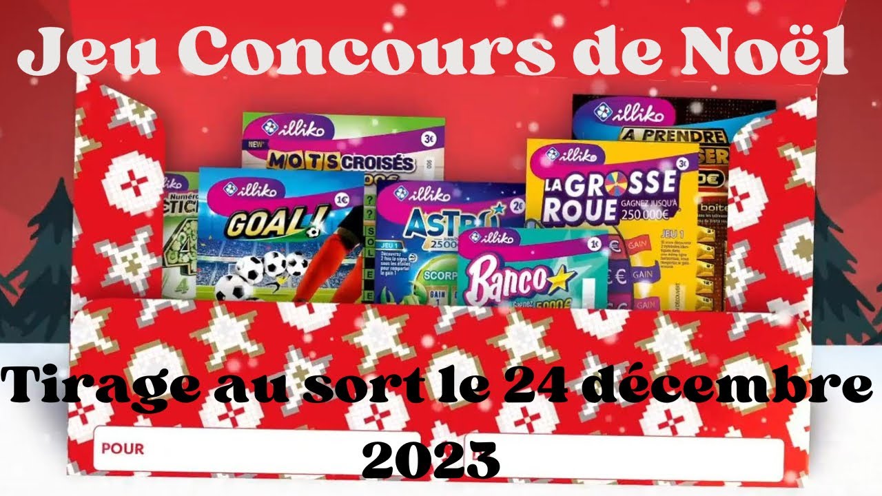 Grattage Fdj - Pour 60€ de Tickets - Jeu Concours de Noël 🎅 