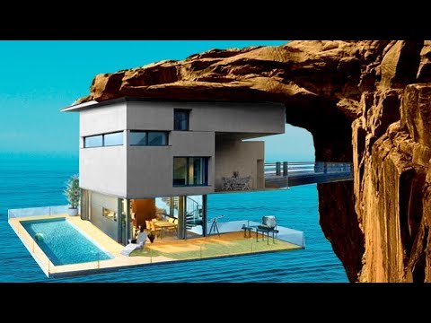 Video: Casa de verano moderna que ensambla vistas panorámicas del océano