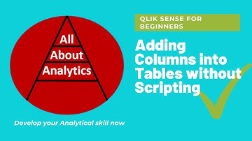 Qlik Sense for Beginners [All in 60 Minutes] - Adding New Columns Without Scripting - Part-3-of-10