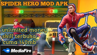 Spider hero super fighter mod apk | spider hero screenshot 3