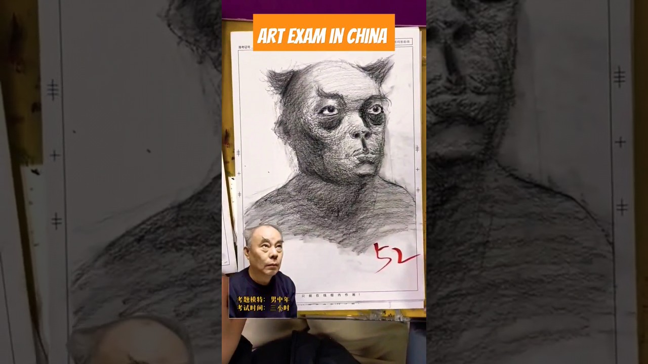 The Art Exam in china 