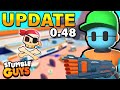 PROVO l'AGGIORNAMENTO 0.48 di STUMBLE GUYS ma...