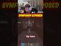 Symfuhny got exposed on a livestream #shorts