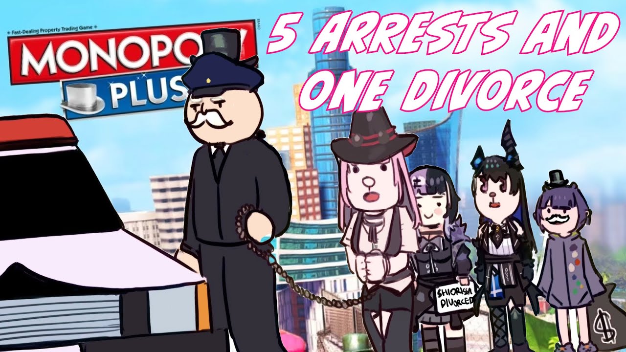 Monopoly: the friend ending simulator + HoloSALT tribute 【Condensed | HoloEN】