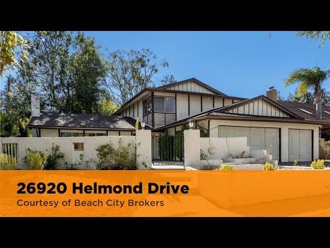 26920 Helmond Drive, Calabasas, CA home video tour