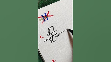 How to sign H ? |best signature #mostpopular #style #shorts  #trending  #tiktok #viralshorts #usa