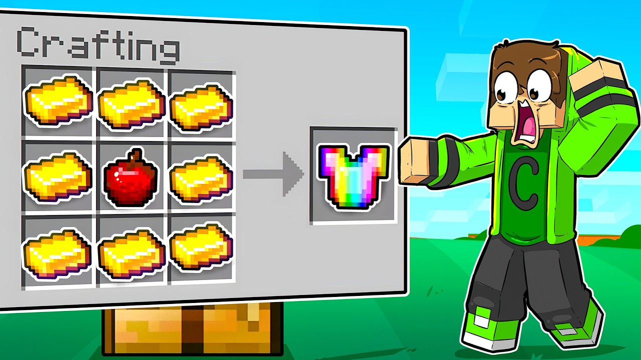 Minecraft, но крафт случайный