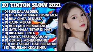 DJ TIKTOK SLOW FULL BASS || DJ SUCI DALAM DEBU || DJ DI SANA MENANTI DISINI MENUNGGU