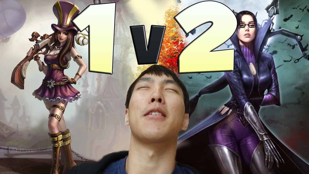 Two insane 1v2 outplays by Doublelift