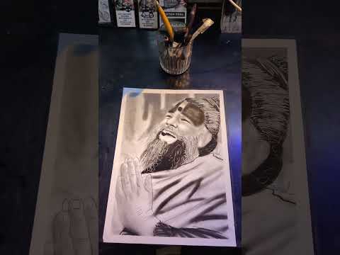 Premanand Maharaj ji #drawing #art #1millionviews #drawingskills #sketch #workingartist #🙏💥❤️👍👍🏻🙏🏻❤️