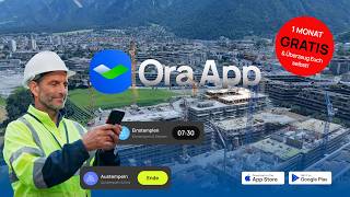 Ora App: Zeiterfassung für Schweizer Bauunternehmen screenshot 4