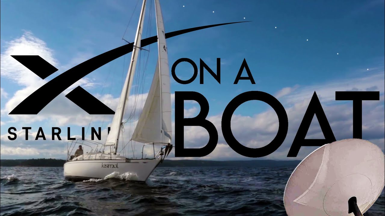 SUPER FAST INTERNET on a BOAT with STARLINK – Sink or Swim 219