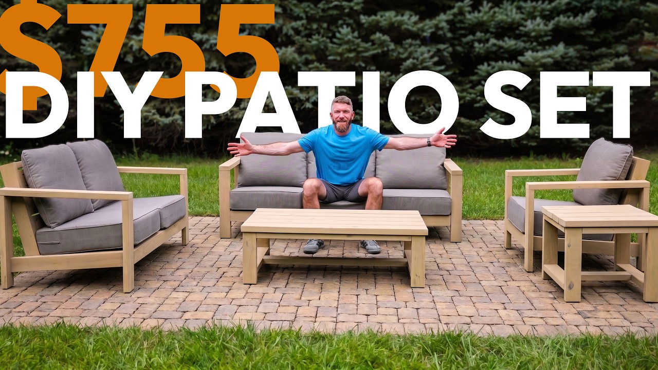 We Made an $8,262 Pottery Barn Patio Set for $755