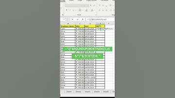 Excel Trick: Calculate Quarters from dates in #Excel - How To