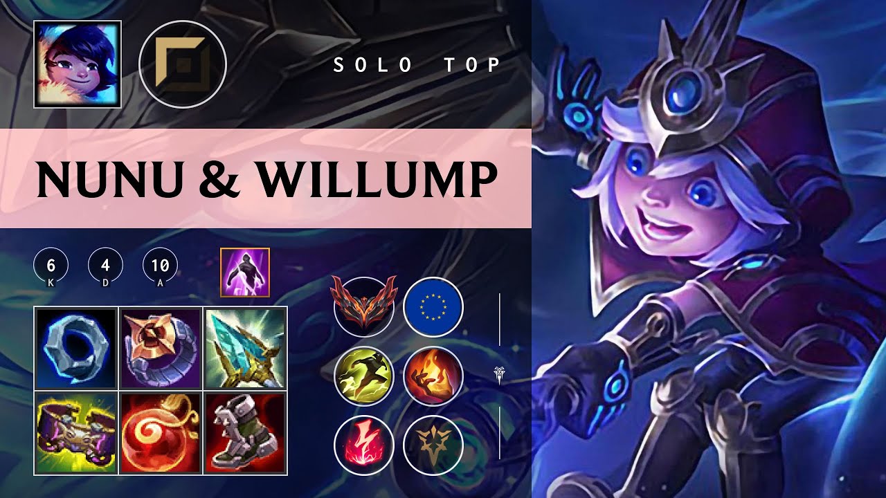 Nunu & Willump Top vs Yone - EUW Grandmaster Patch 26.01