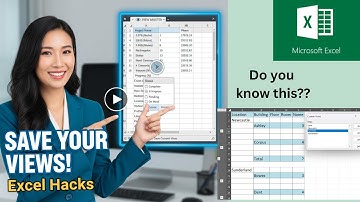 Verspil geen tijd met scrollen, sla VIEWS op - een Excel-tip die u moet weten.