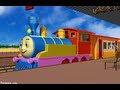 Chuku chuku railu vastundi  3d animation telugu rhymes for children with lyrics