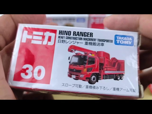 トミカ　はたらく車　大量　まとめ売り 🚛 トミカ大量開封レビュー！はたらく車コンボイ出動🔥全部トラックに