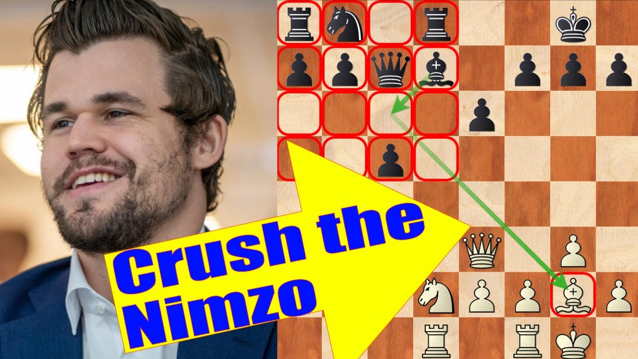 Magnus Carlsen Shows Us How to Crush the Nimzo-Indian!