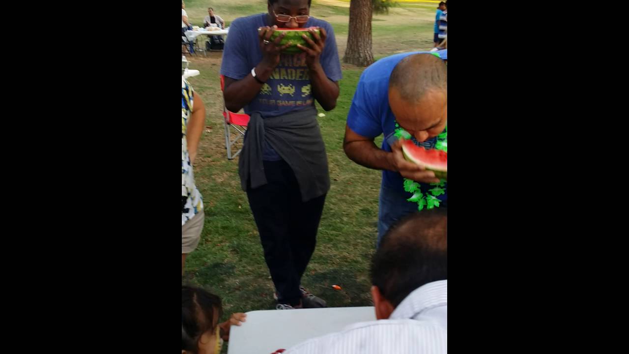 Watermelon up your nose