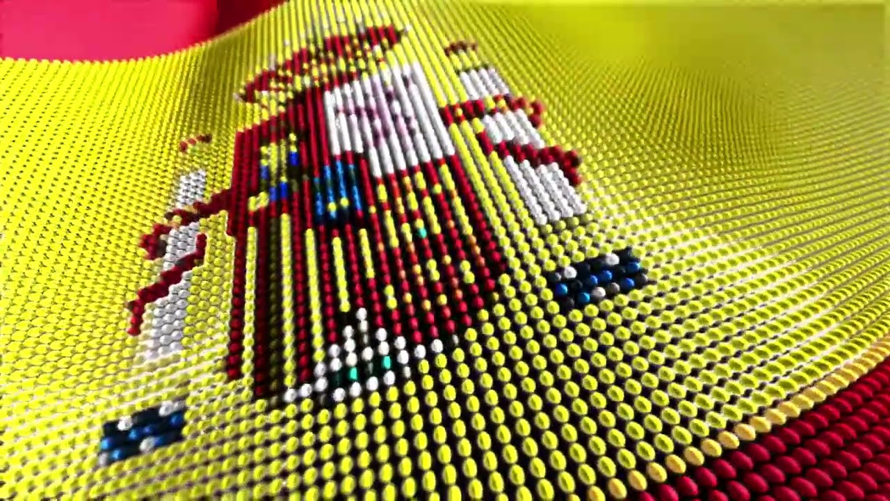 Motion Particle Flag Loop Spain Free Motion Graphics & Backgrounds Download Clips spain