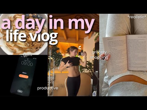 un día en mi vida *REALISTA* | gym, compra, productivo