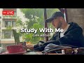 LIVE IN CAFE 📚 Study With Me 🎧 Hyperfocus Music 🌙