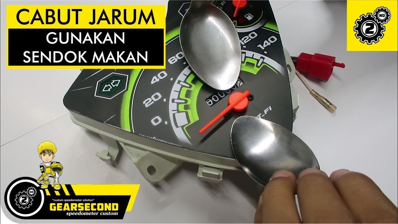 Cara Jitu Mencabut Jarum Speedometer Tutorial Mr. Gear YouTube