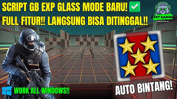 SCRIPT GB EXP POINT BLANK ZEPETTO GLASS MODE WORK ALL WINDOWS (SUPER CEPAT) TERBARU