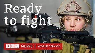 Why Europe is asking women to get ready to fight Russia - BBC World Service