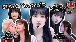 STAYC Yoon.zip (STAYC's Chaotic Visual) (Cute and Funny Moments) #STAYC #스테이씨 #ステイシー