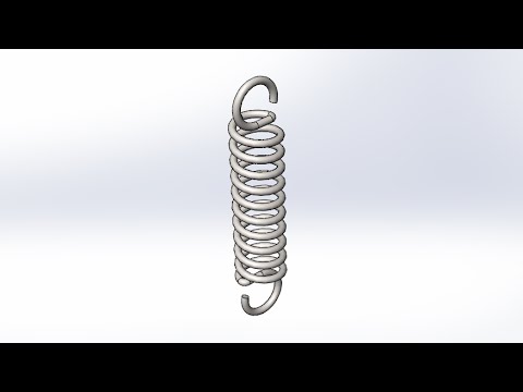 Solidworks. Как правильно смоделировать пружину. Часть 2