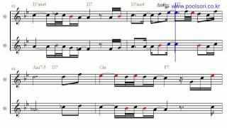 Paradise - Bb Tenor/Soprano Sax Sheet Music [ kenny g ] chords