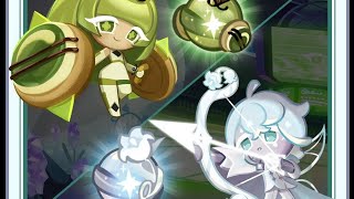 Green Tea Mousse Cookie & Silverbell Cookie New Magic Candy Preview | Cookie Run Kingdom