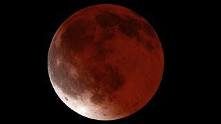 Total Lunar Eclipse - Blood Moon 27.07.2018 [Space Engine 0.9.8.0e]