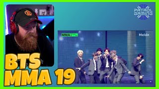 BTS (MMA 2019) Full LIve Performance Reaction