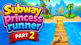 🎮 Subway Princess Runner Gameplay Walkthrough Part 2 | Princess Subway Surfers Android & iOS 4K screenshot 2