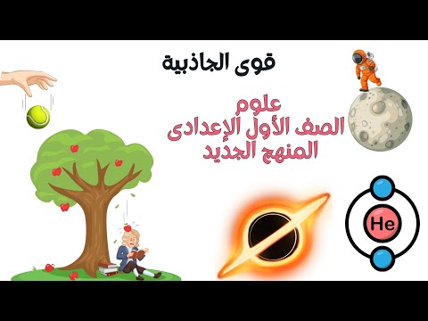 قوى الجاذبية شرح تفصيلي للصف الأول الإعدادي علوم المنهج الجديد