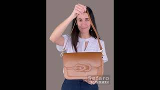 Сумка женская из телячьей кожи Артикул: TB-1051029-7 Cuoio Matte