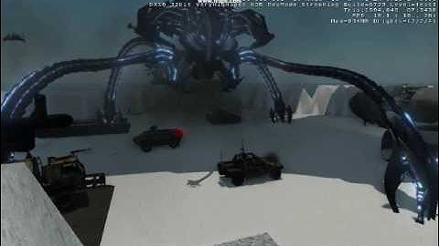 Crysis Alien vs humans battle